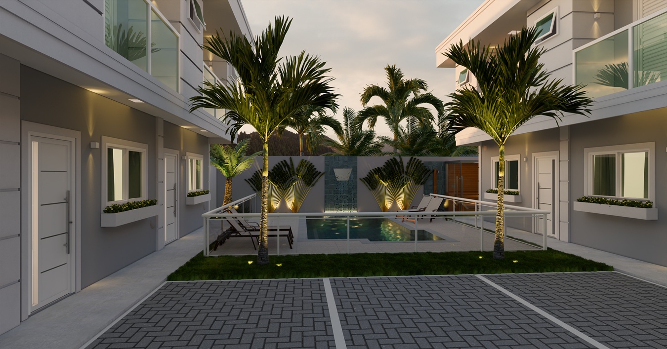 Interior Moderno do Apartamento